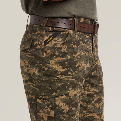 Ariat Rebar DuraStretch Made Tough Cargo 11" Short