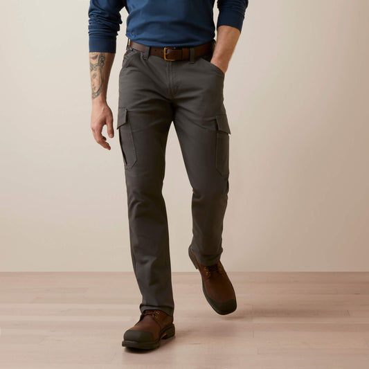 Ariat Rebar M4 Relaxed Made Tough Cargo Straight Pant