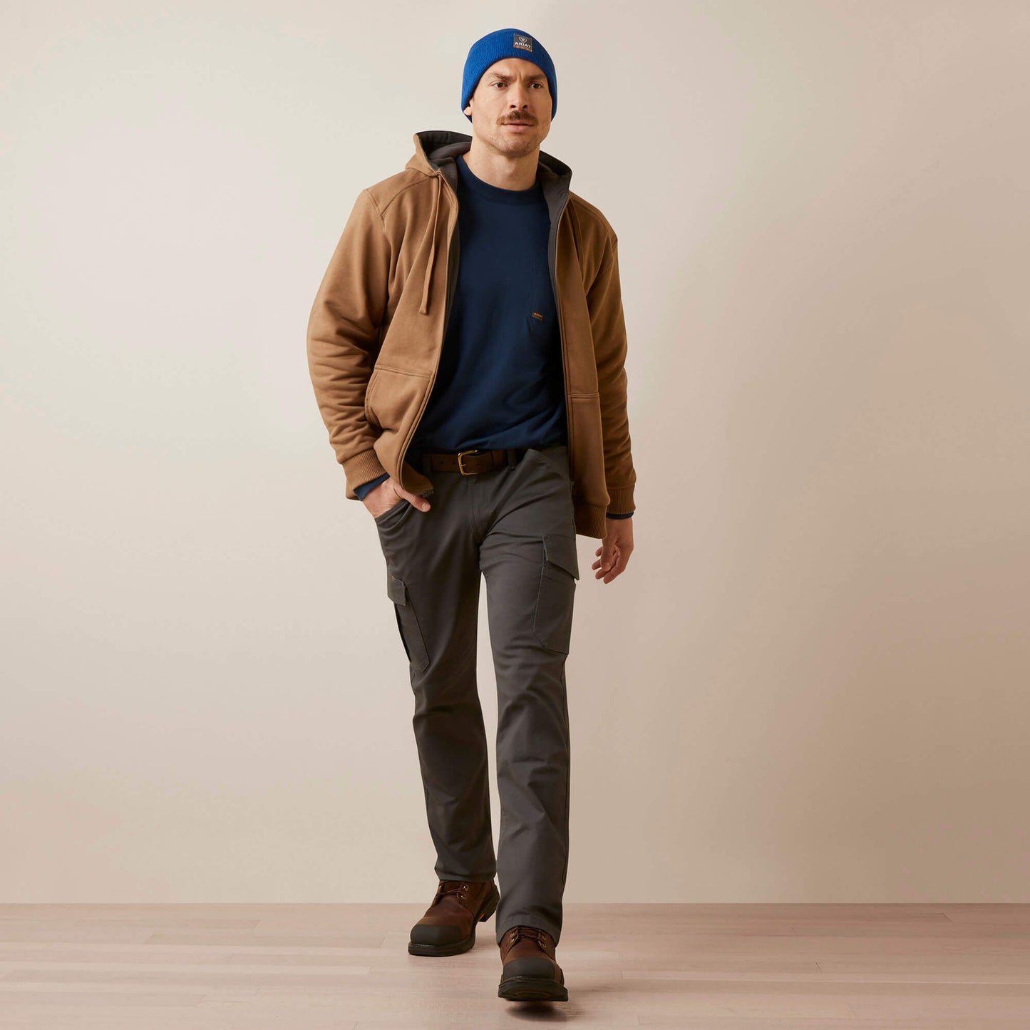 Ariat Rebar M4 Relaxed Made Tough Cargo Straight Pant