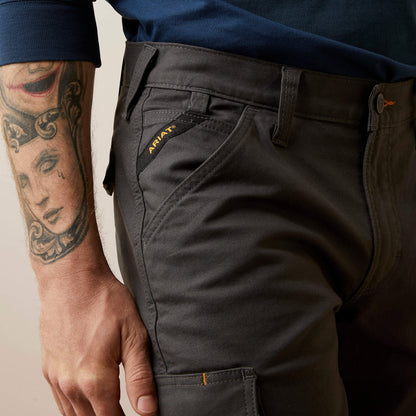 Ariat Rebar M4 Relaxed Made Tough Cargo Straight Pant