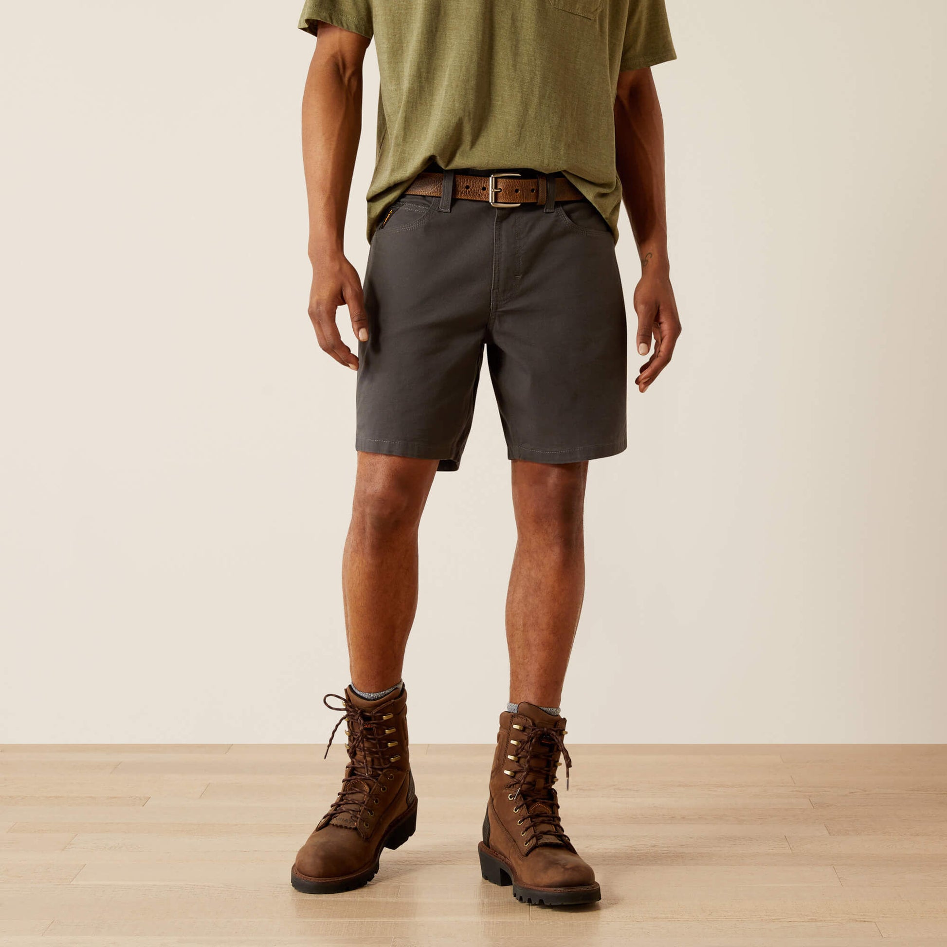 Ariat Rebar DuraStretch Made Tough 8" Short