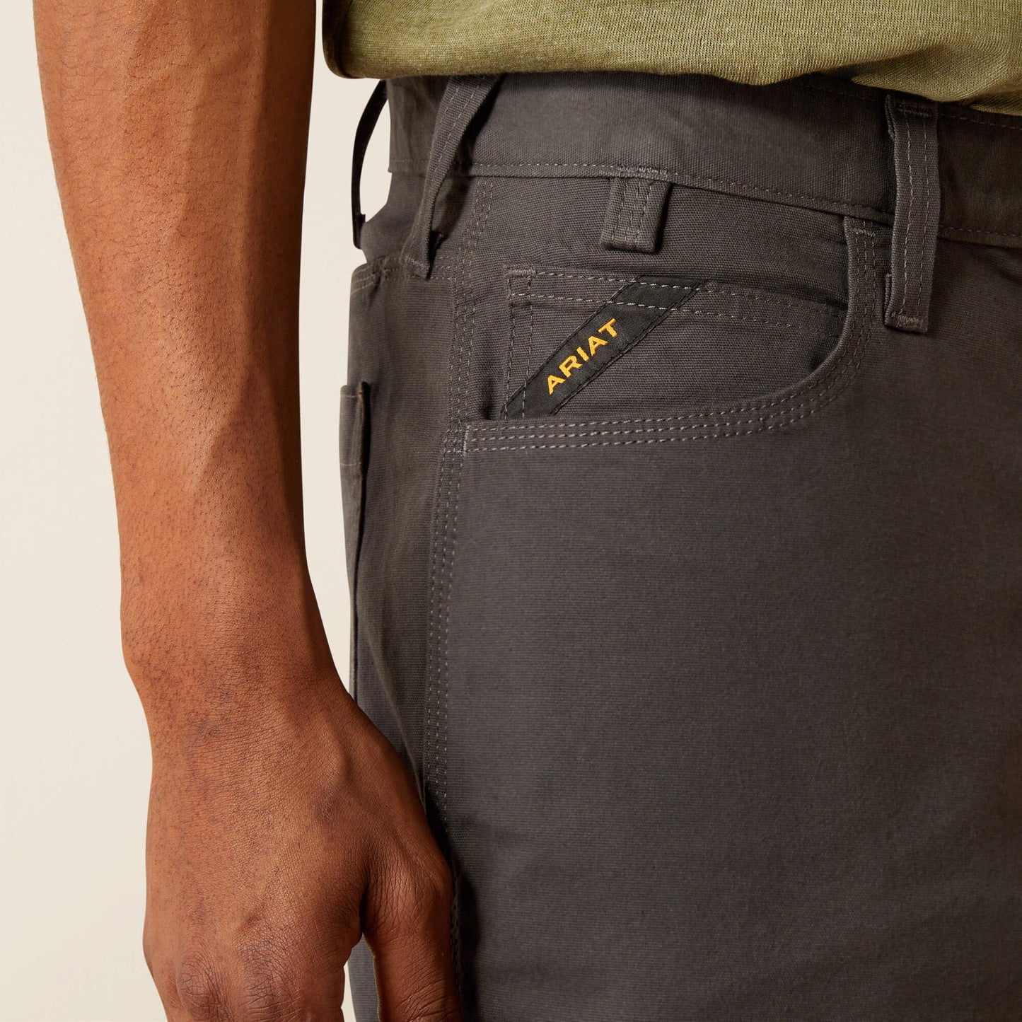 Ariat Rebar DuraStretch Made Tough 8" Short