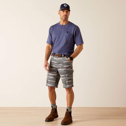 Ariat Rebar DuraStretch Made Tough Cargo 11" Short