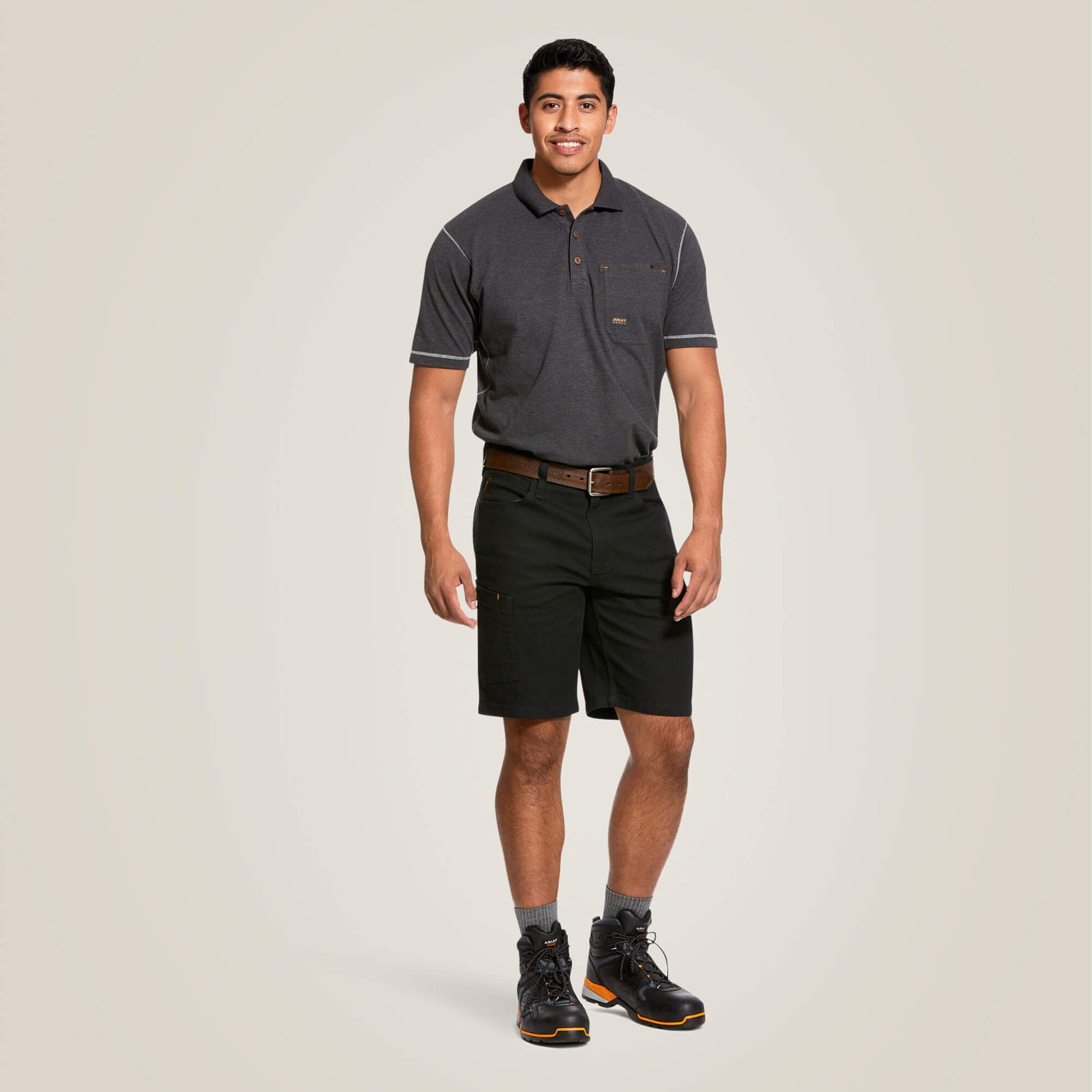 Ariat Rebar DuraStretch Made Tough 10" Short