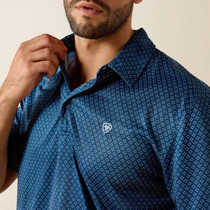 Ariat All Over Print Classic Fit Polo