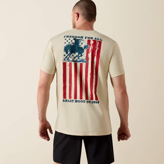 Ariat Ariat Split Freedom Painted Classic Fit T-Shirt