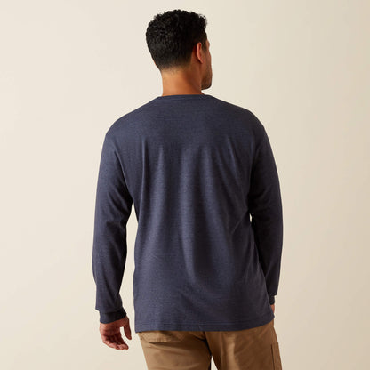 Ariat Rebar Cotton Strong Standard Logo Pocket T-Shirt