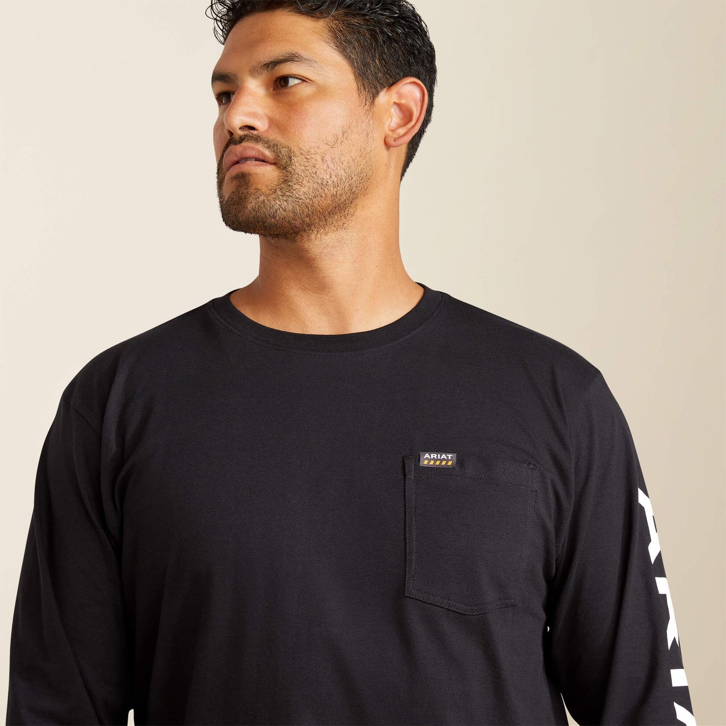 Ariat Rebar Cotton Strong Standard Logo Pocket T-Shirt