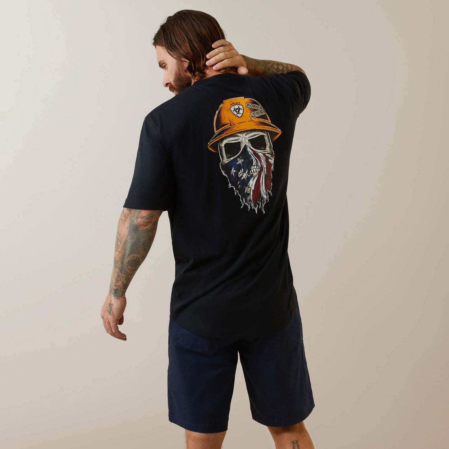 Ariat Rebar Workman Born For This T-Shirt