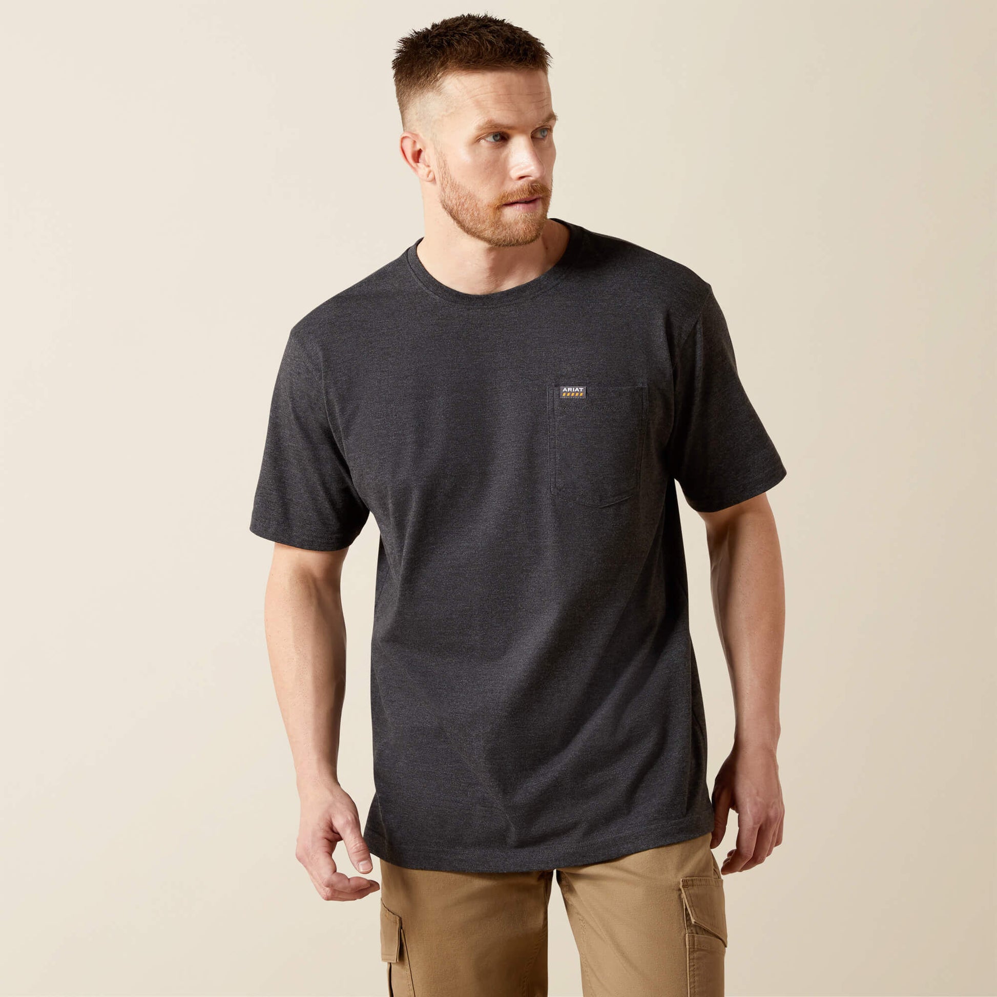 Ariat Rebar Cotton Strong Standard Pocket T-Shirt