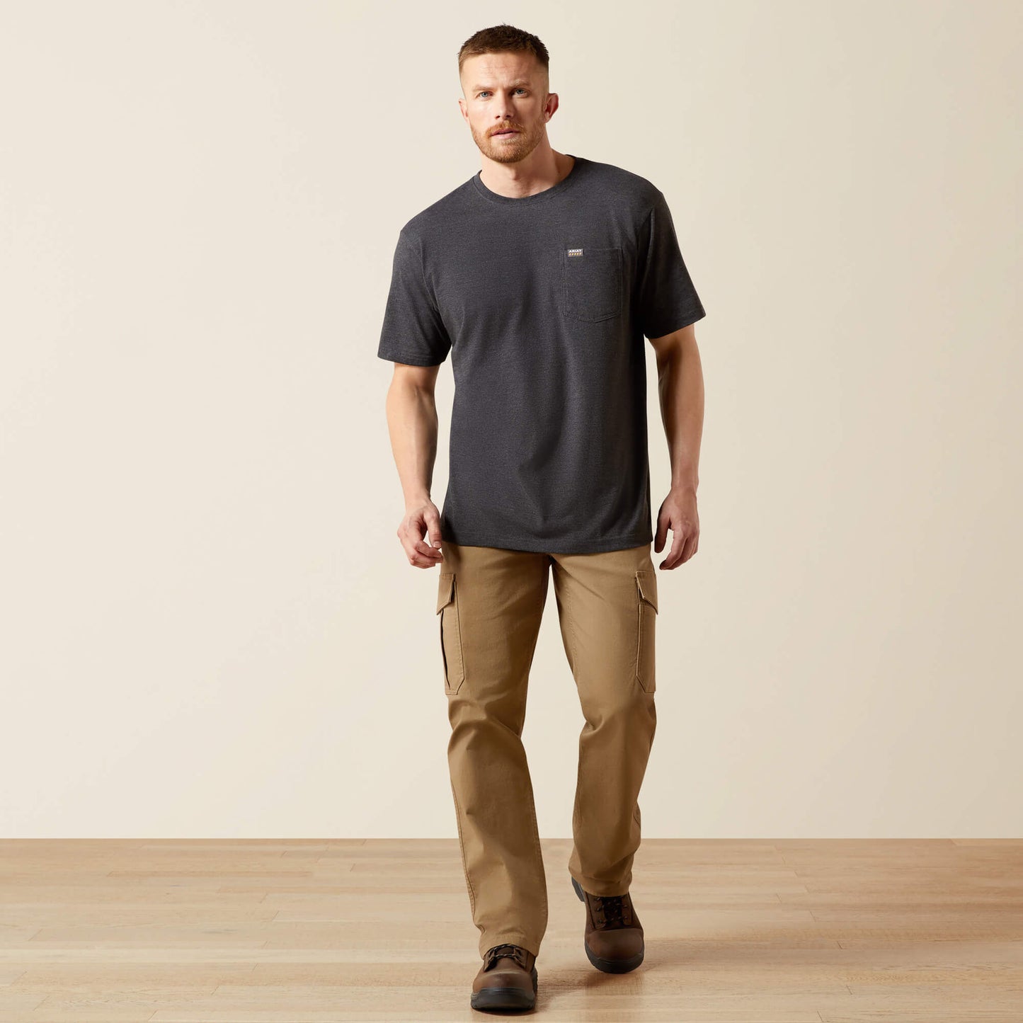 Ariat Rebar Cotton Strong Standard Pocket T-Shirt