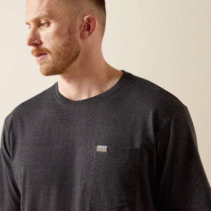 Ariat Rebar Cotton Strong Standard Pocket T-Shirt