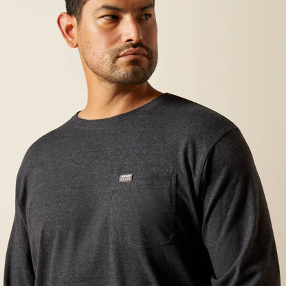 Ariat Rebar Cotton Strong Standard Pocket T-Shirt