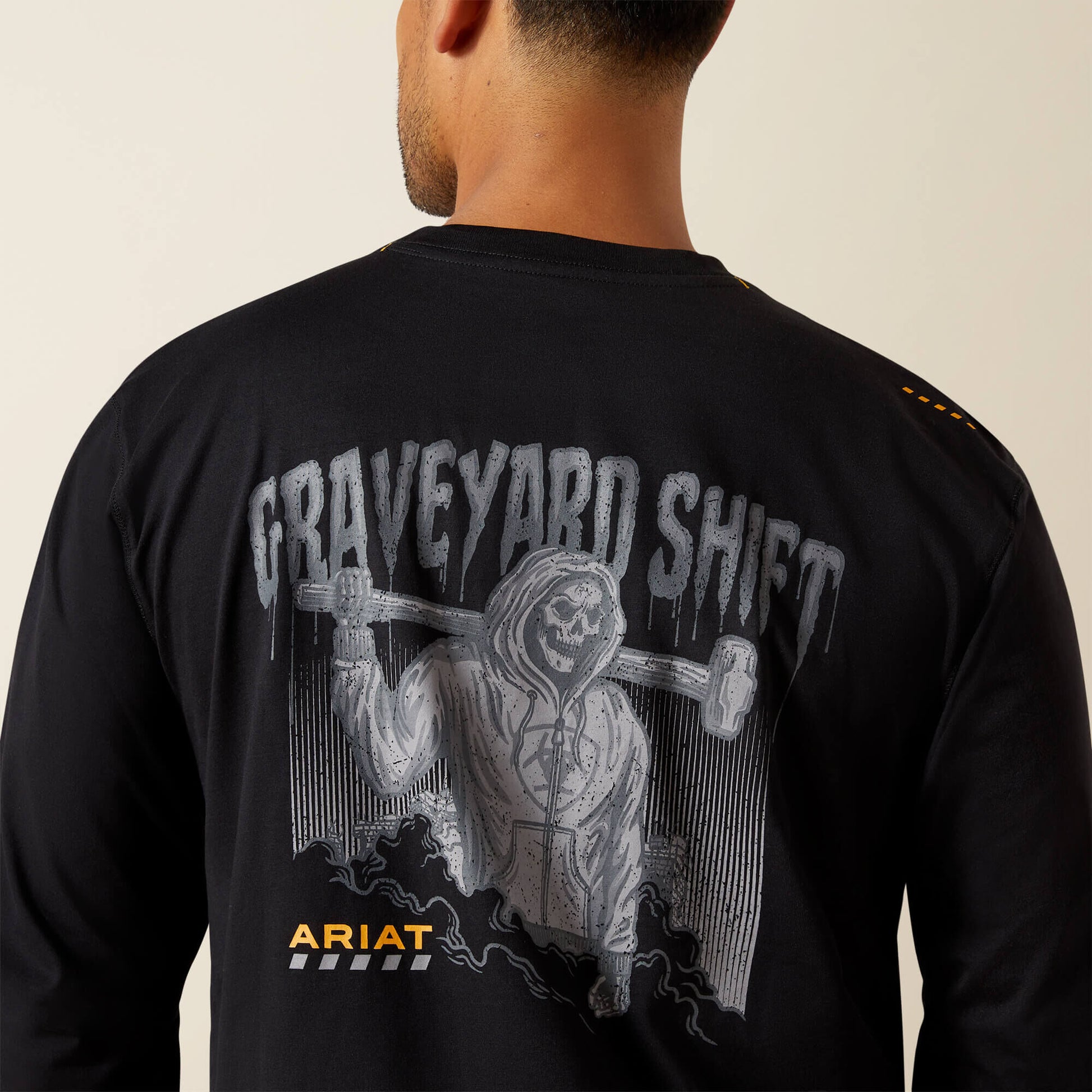 Ariat Rebar Workman Graveyard T-Shirt