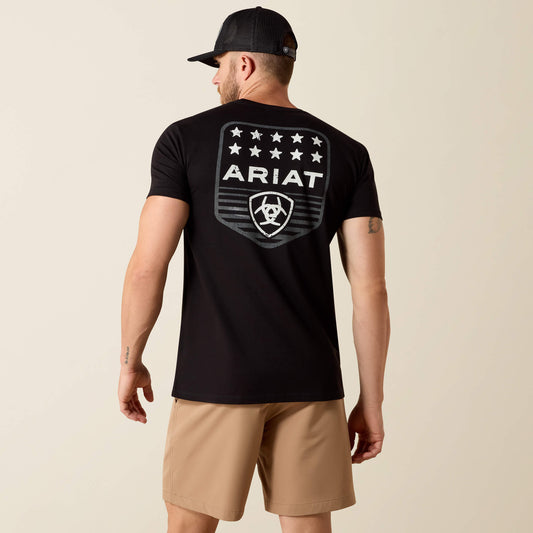 Ariat Ariat Stripe Patriotic Badge T-Shirt