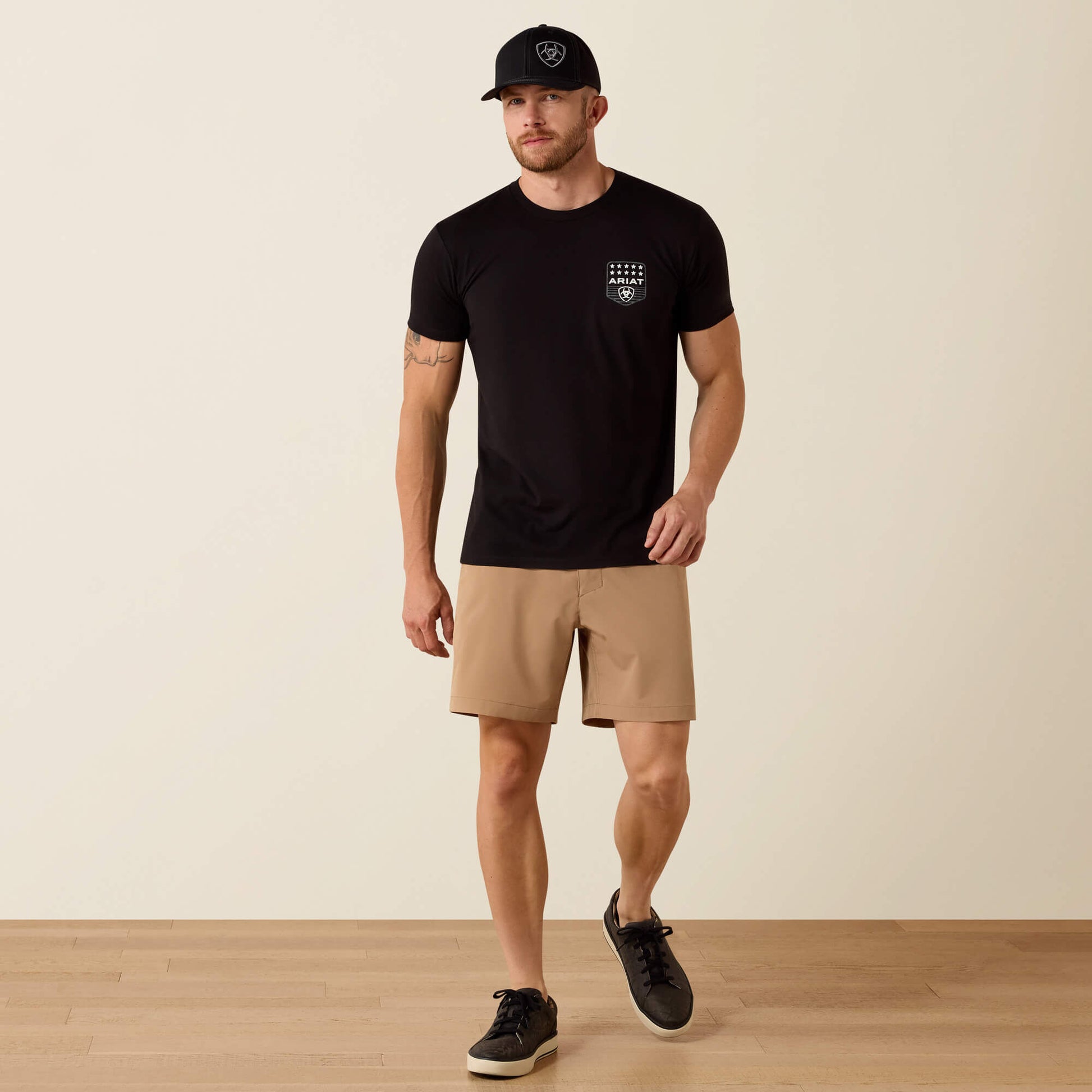 Ariat Ariat Stripe Patriotic Badge T-Shirt