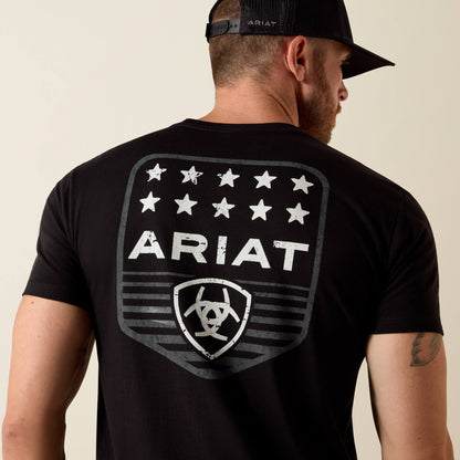 Ariat Ariat Stripe Patriotic Badge T-Shirt