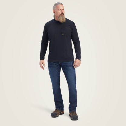 Ariat Rebar Workman Reflective Flag Graphic T-Shirt
