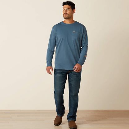 Ariat Rebar Cotton Strong Standard Logo Pocket T-Shirt