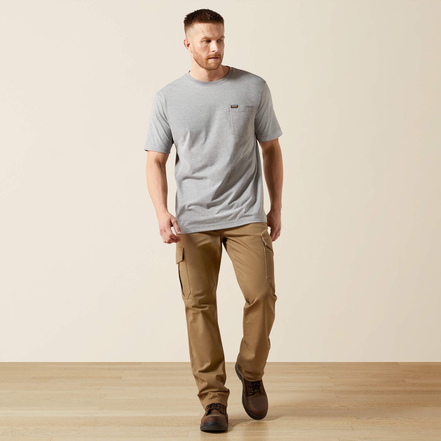 Ariat Rebar Cotton Strong Standard Pocket T-Shirt