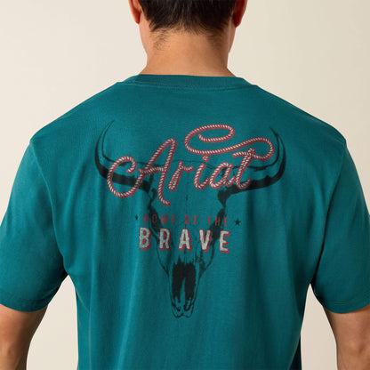 Ariat Ariat Cattle Skull Freedom Classic Fit T-Shirt
