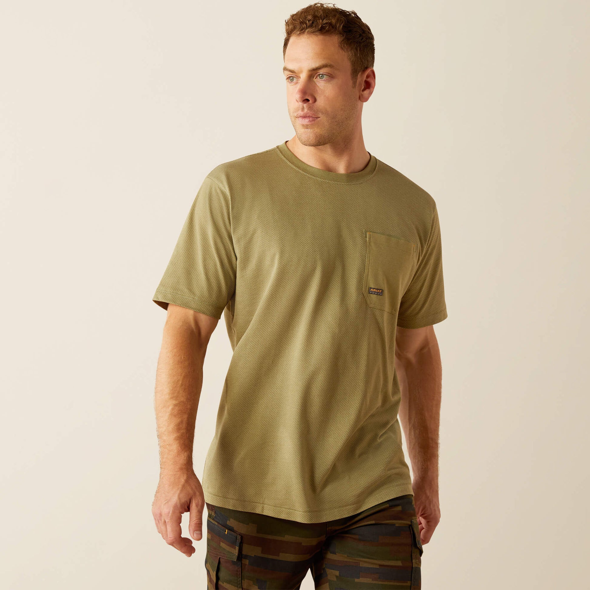 Ariat Rebar Workman 360 Shield Pocket T-Shirt