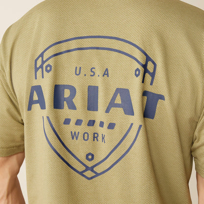 Ariat Rebar Workman 360 Shield Pocket T-Shirt