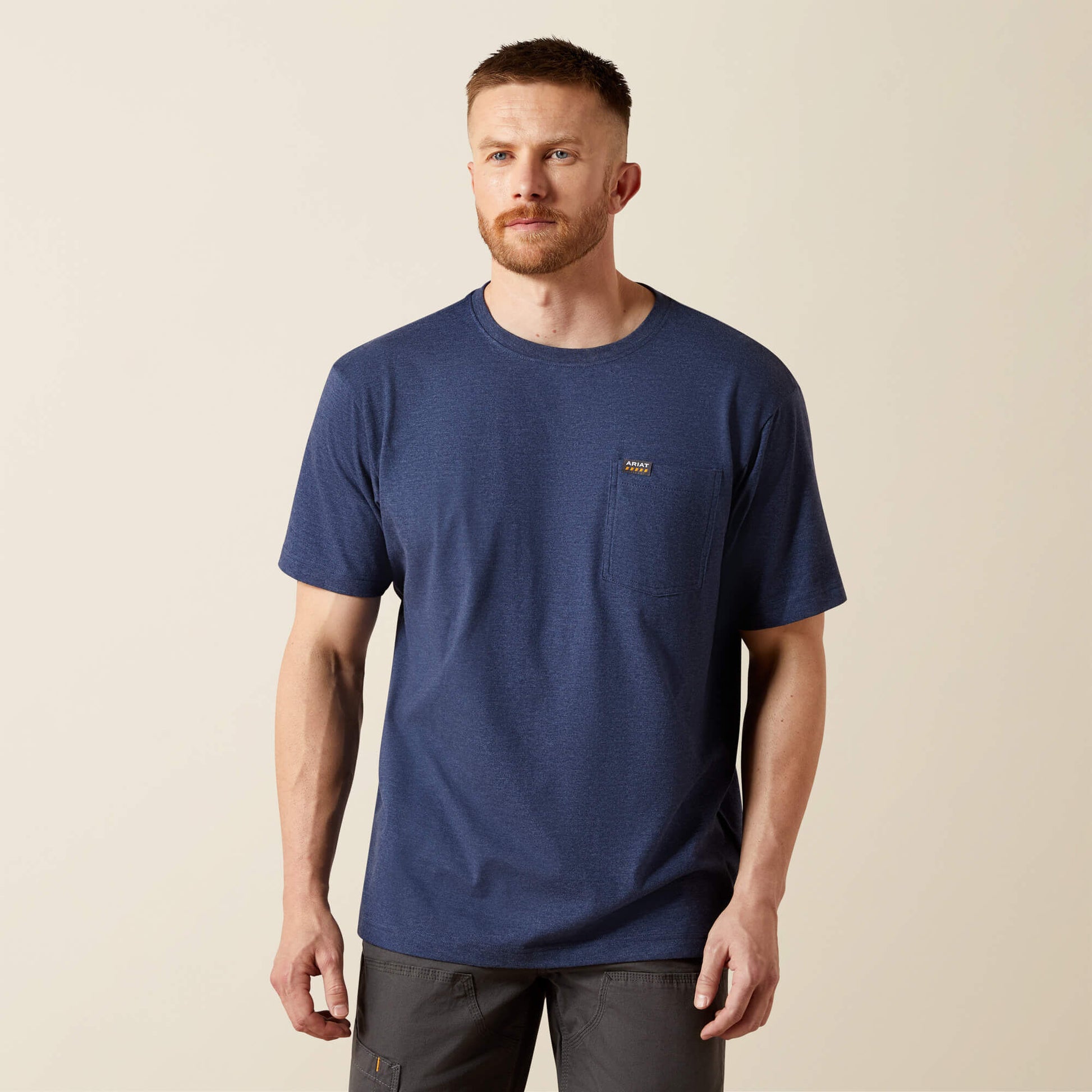 Ariat Rebar Cotton Strong Standard Pocket T-Shirt