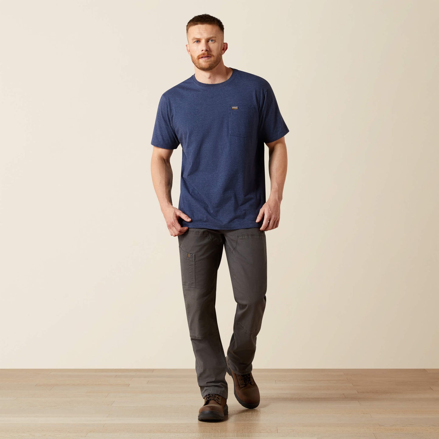 Ariat Rebar Cotton Strong Standard Pocket T-Shirt