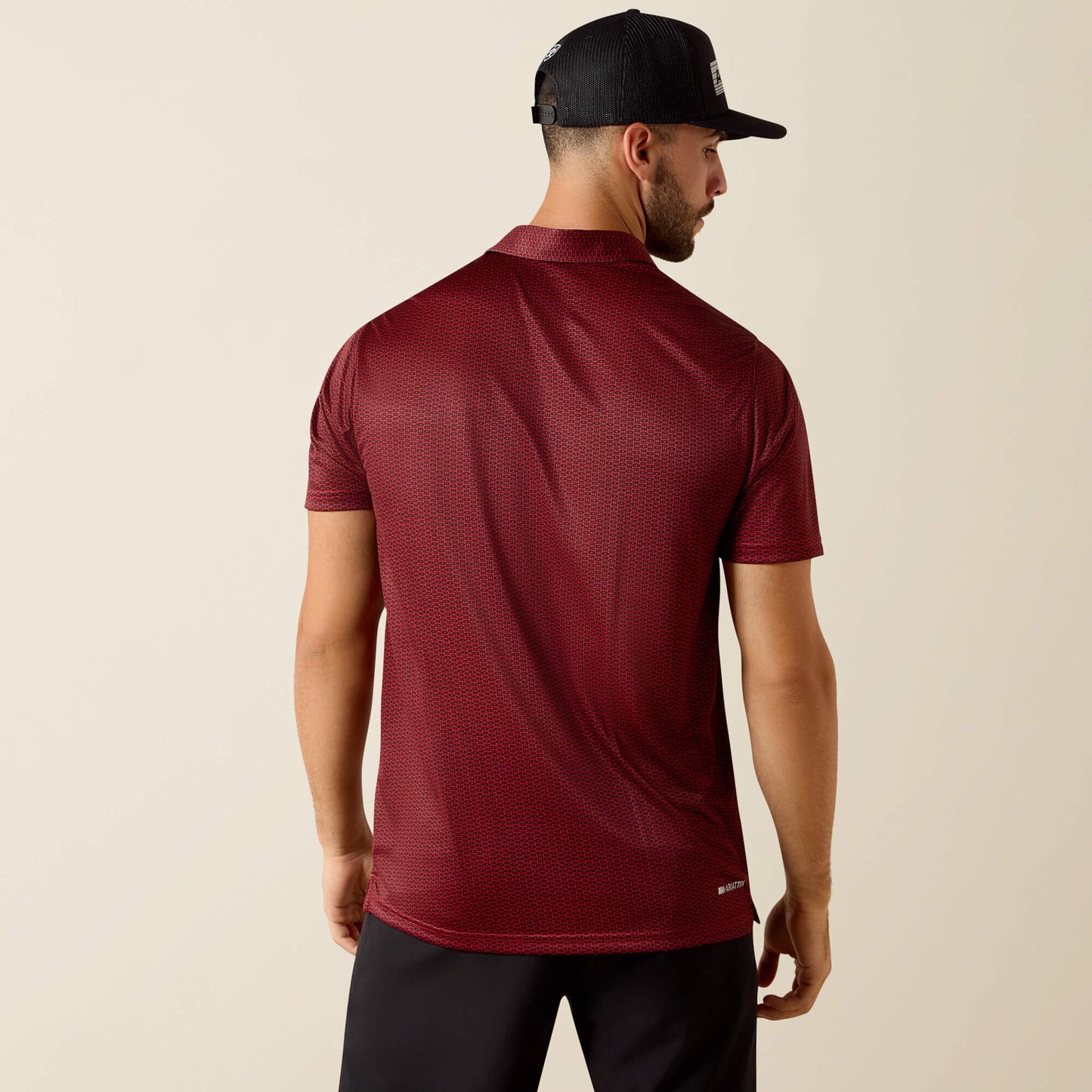 Ariat All Over Print Fitted Polo