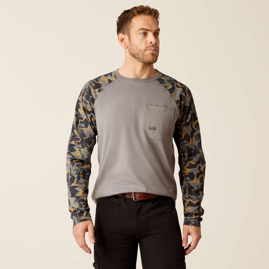 Ariat Rebar Workman Baseball T-Shirt