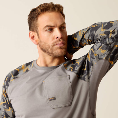 Ariat Rebar Workman Baseball T-Shirt