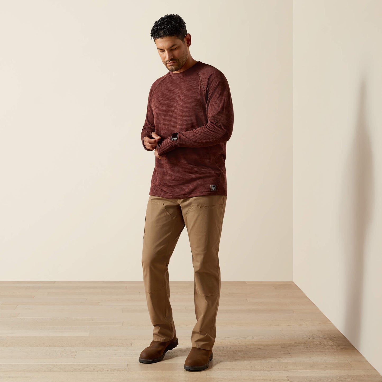 Ariat Rebar Gridwork Crewneck T-Shirt