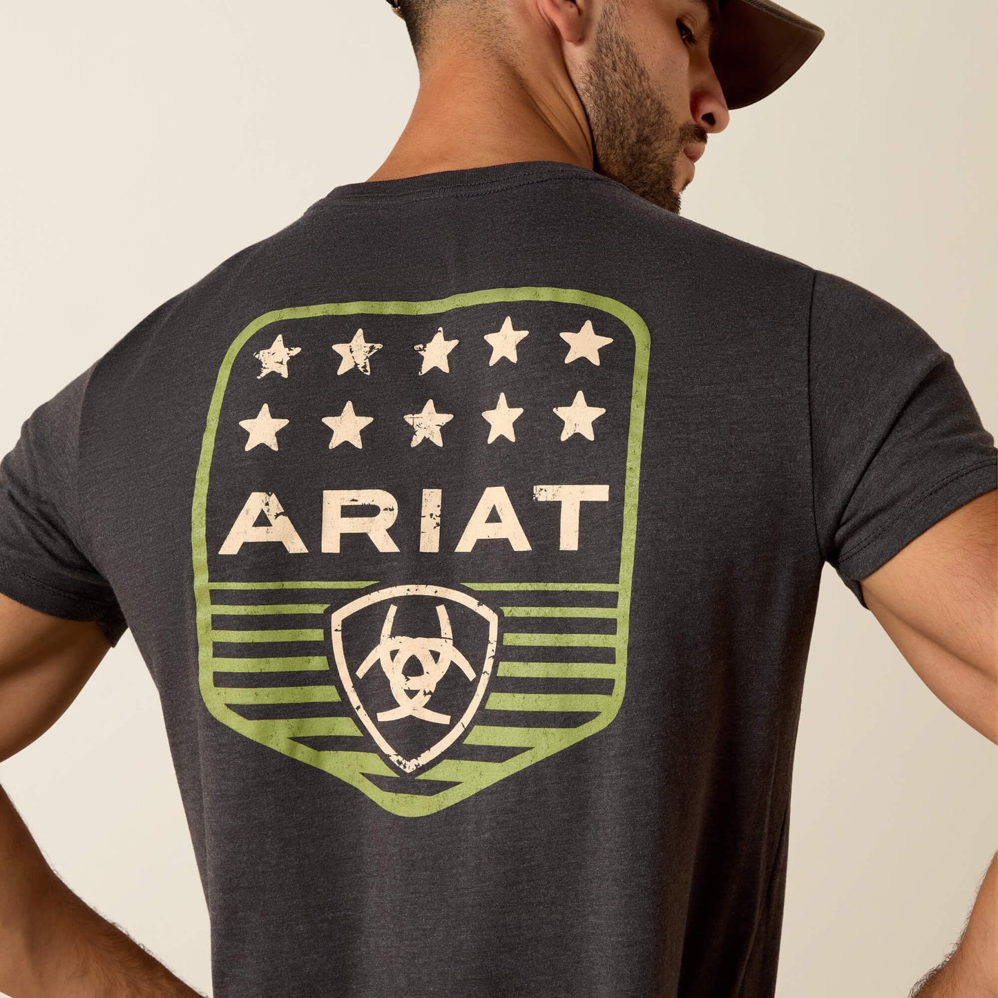 Ariat Ariat Stripe Patriotic Badge T-Shirt