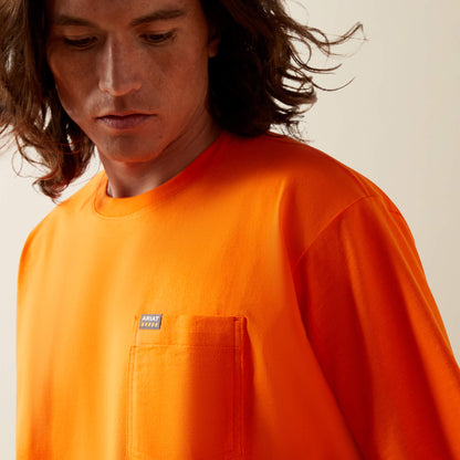 Ariat Rebar Cotton Strong Standard Pocket T-Shirt
