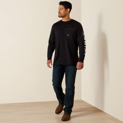 Ariat Rebar Workman Bolt Skull T-Shirt