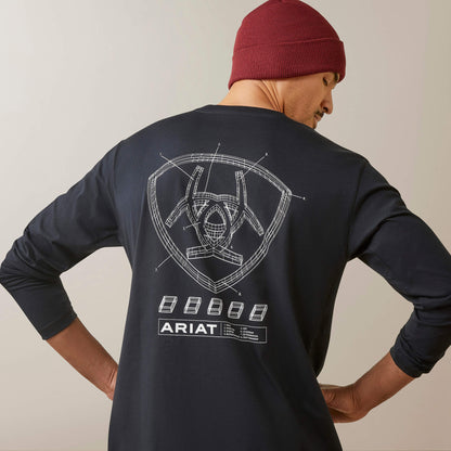 Ariat Rebar Workman Blueprint