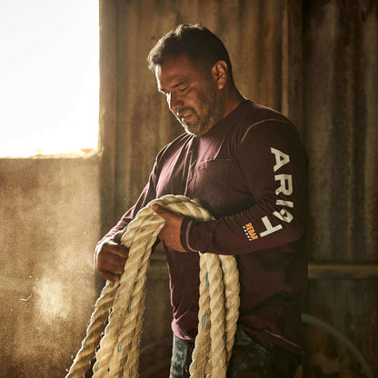 Ariat Rebar Workman Logo T-Shirt