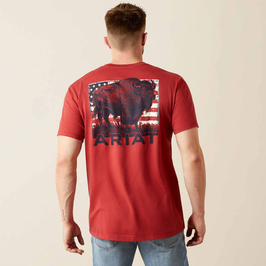Ariat Ariat Buffalo Flag T-Shirt