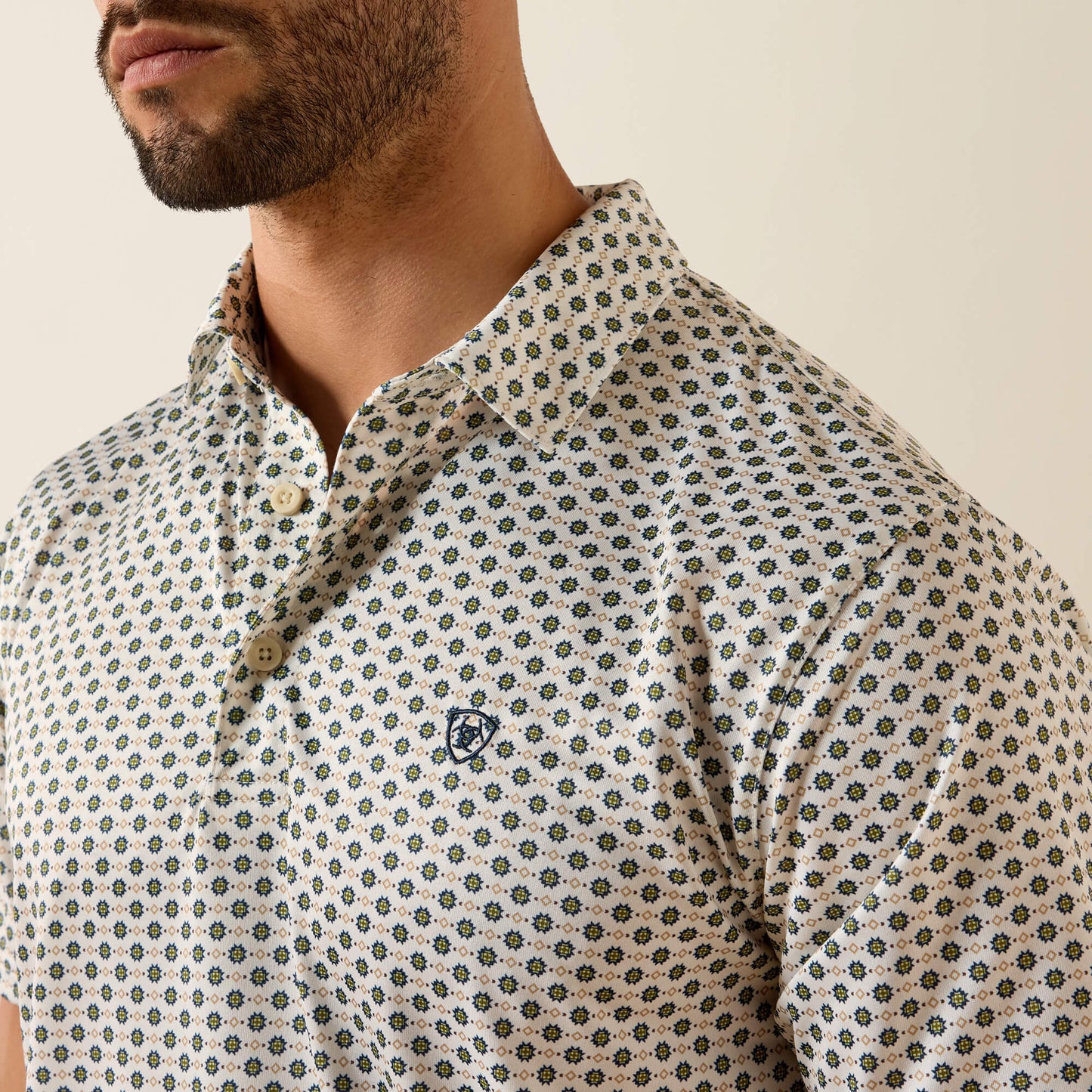 Ariat All Over Print Classic Fit Polo