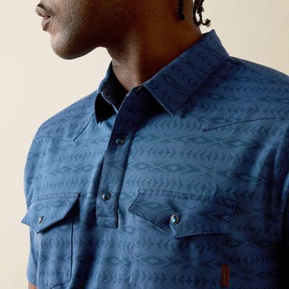 Ariat Retro Western Snap Polo