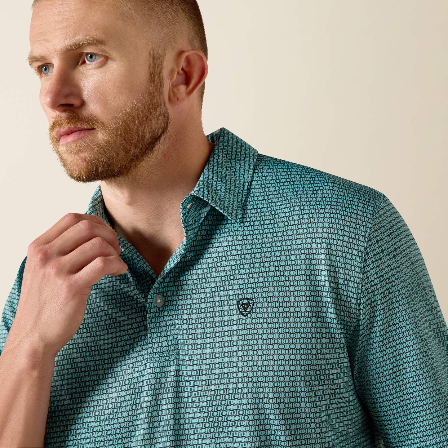 Ariat All Over Print Classic Fit Polo