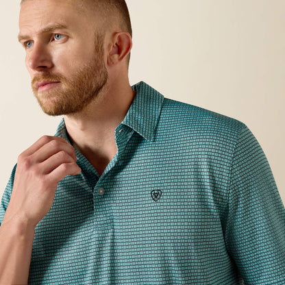 Ariat All Over Print Classic Fit Polo