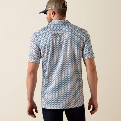 Ariat All Over Print Classic Fit Polo