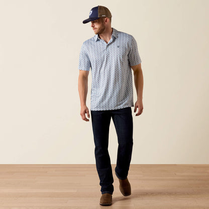 Ariat All Over Print Classic Fit Polo