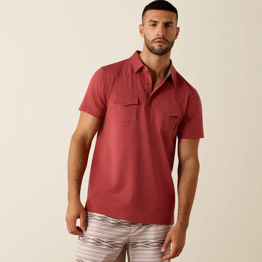 Ariat Retro Western Snap Polo