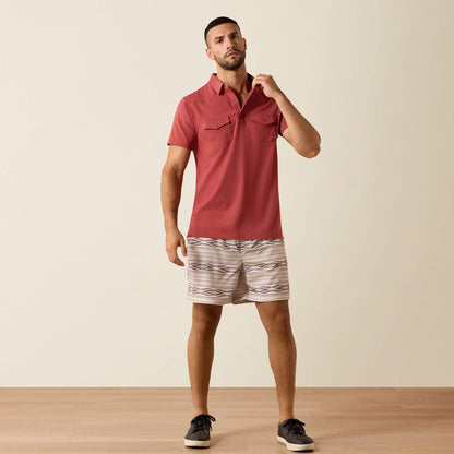 Ariat Retro Western Snap Polo