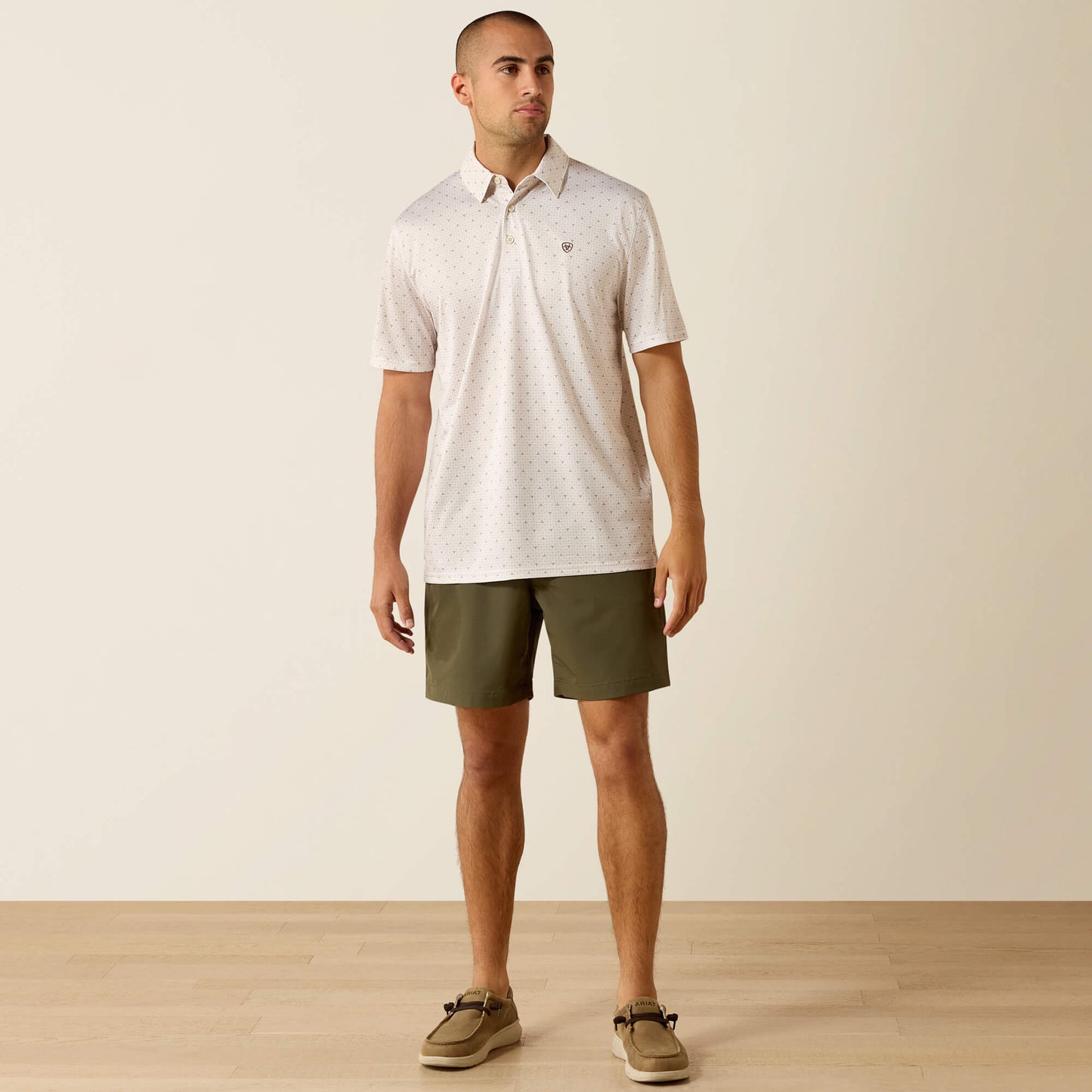 Ariat All Over Print Classic Fit Polo