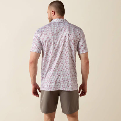 Ariat All Over Print Classic Fit Polo