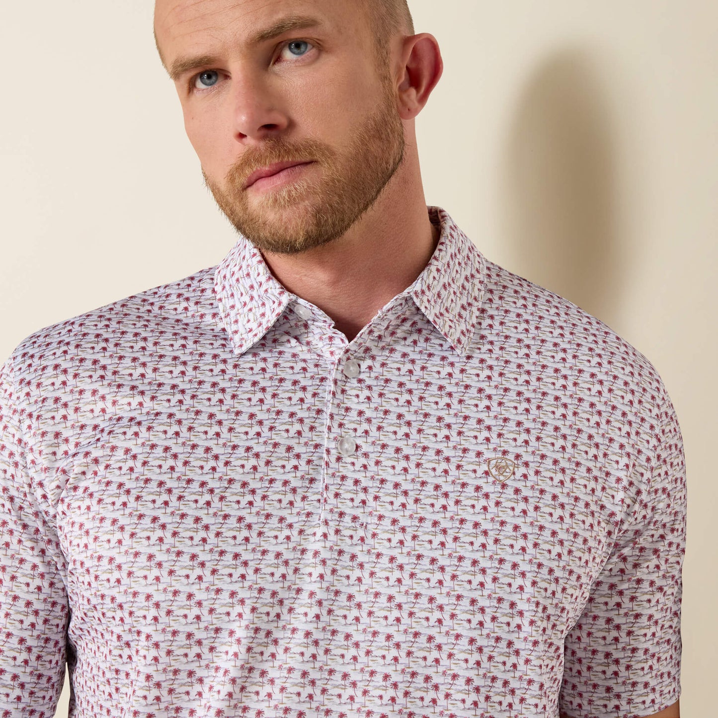Ariat All Over Print Classic Fit Polo